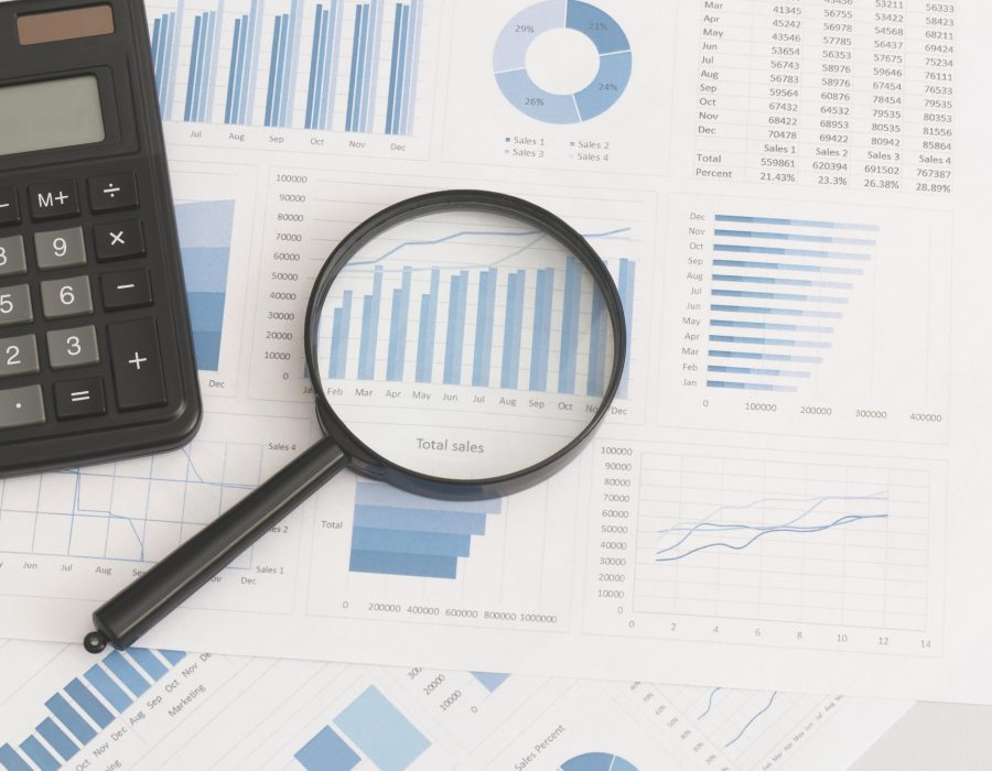 business-graphs-charts-magnifying-glass-and-calculator-on-table-financial-development-q2h19wv190vwt07ryqojeqh2ti90wjp812mhs5fz2w